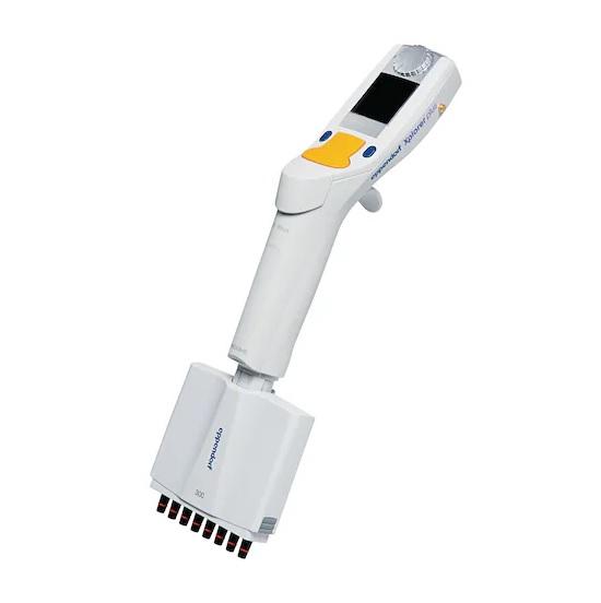 Eppendorf Xplorer®, 8-channel, variable, 15 – 300 µL, orange