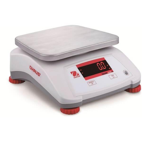 Valor™ 2000 High-Performance Food Scale Suitable for Harsh, Wet Workplace Conditions  Maximum Capacity 60 lb (30 kg)