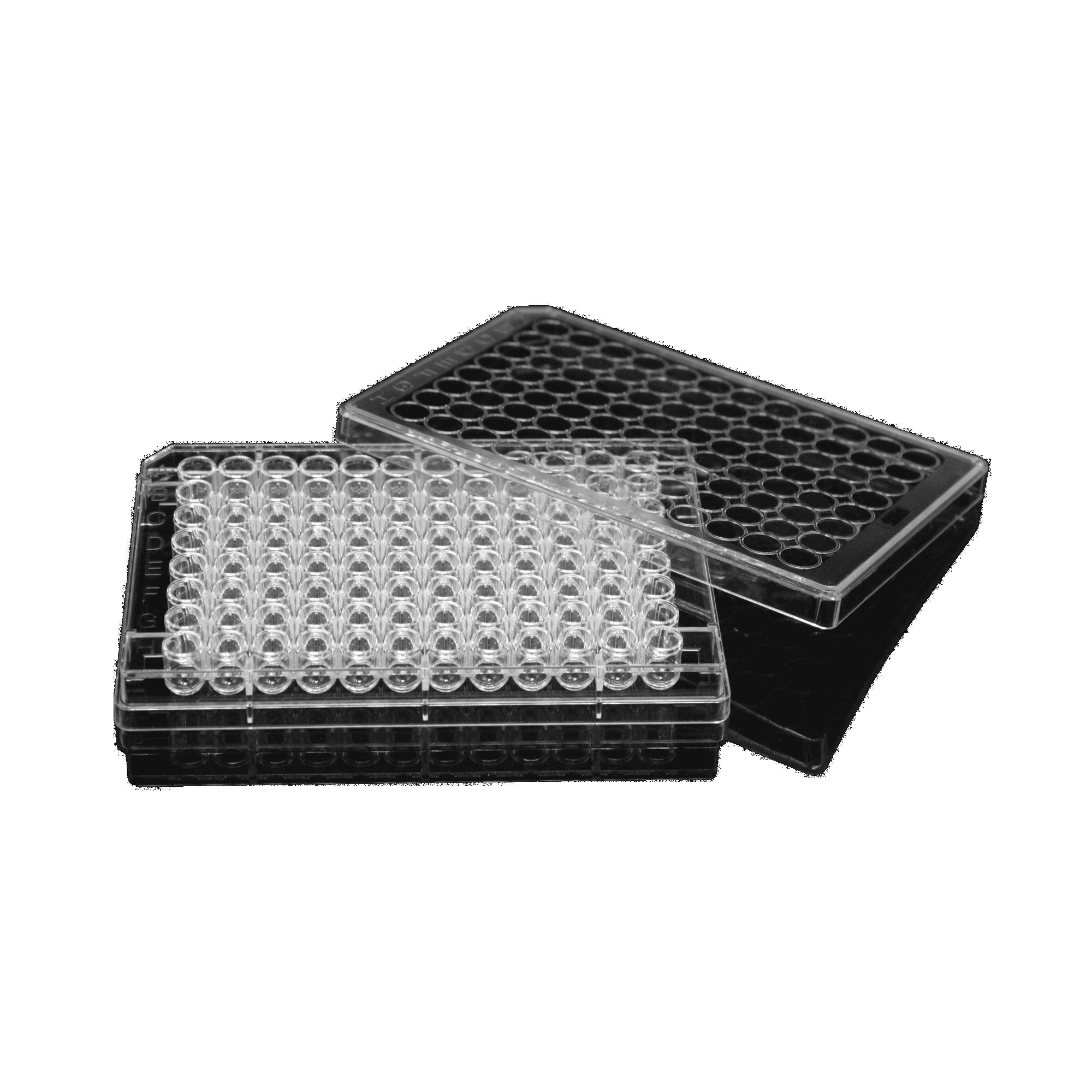 LabSelect 96-well Clear Multiple Well Plates, U Bottom, Non-Treated, Skin Packing