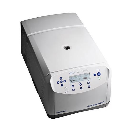 Eppendorf refrigerated centrifuge 5430 R, keypad, with Rotor FA-45-30-11
