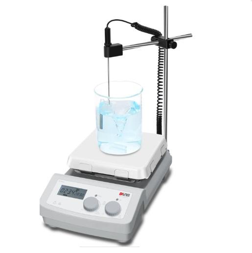 DLAB MS7-H550-Pro LCD Digital Magnetic Hotplate Stirrer With 7 Inch Ceramic Plate