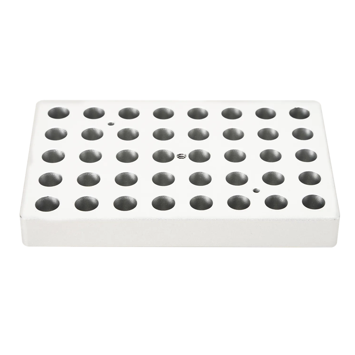 D-Lab Heating block, used for 2 mL tubes, 40 holes (thin)