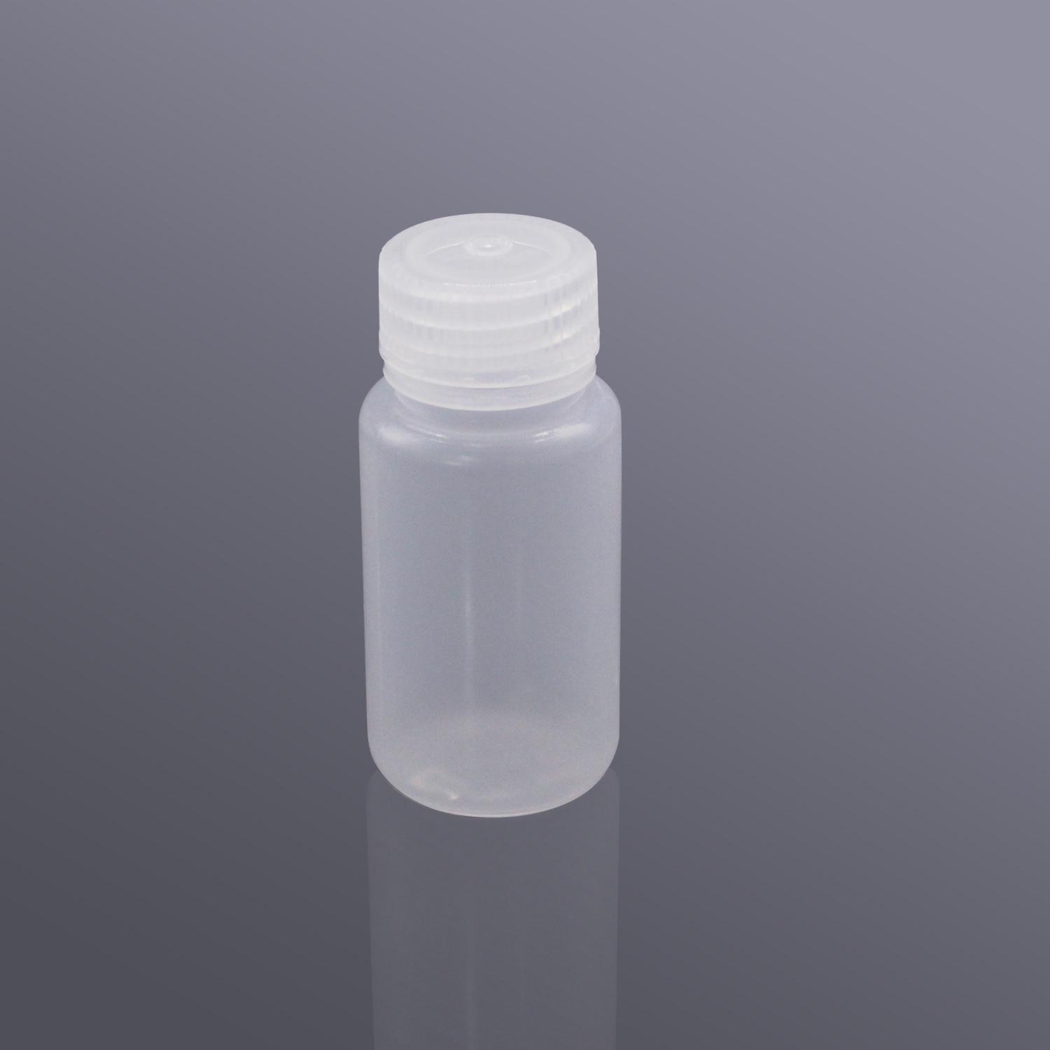 Biosharp 60mL Reagent Bottle, Wide Mouth, Polypropylene, Clear