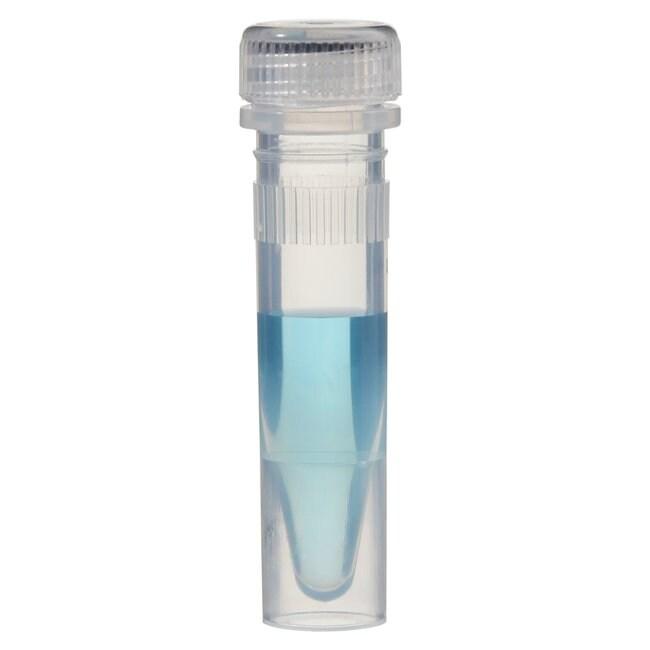 Thermo Scientific™ Screw cap microtubes , 1.5ml ScrewCapTube,Knurl,Skirted,Natural, Non-Sterile tube w/unattached cap
