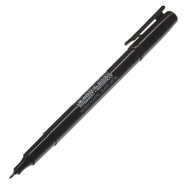 Cryoware Permanent Markers and Pens, Black Color