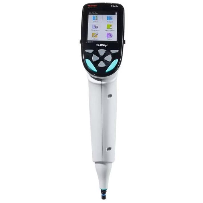 Thermo Scientific™E1-ClipTip™ Electronic Single-Channel Pipettes , 15 to 1250 uL, ClipTip 1250