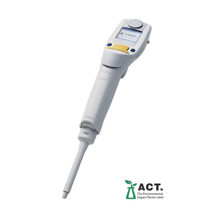 Eppendorf Xplorer®, 1-channel, variable, 10 – 200 µL, yellow