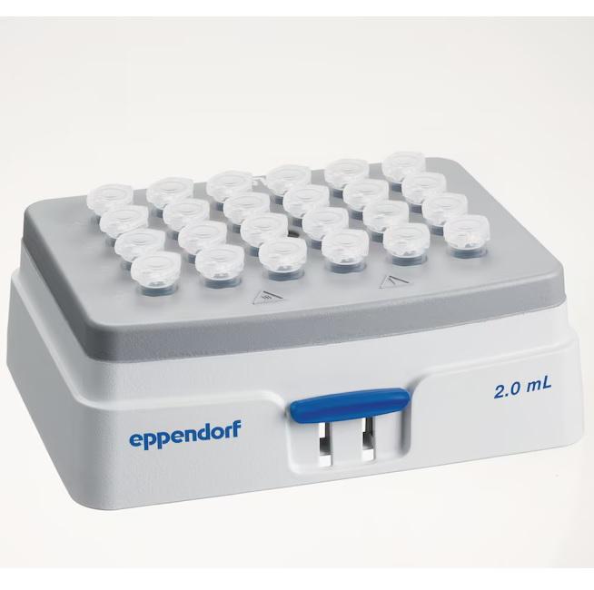 Eppendorf SmartBlock™ 2.0 mL, thermoblock for 24 reaction vessels 2.0 mL, incl. Transfer Rack 1.5/2.0 mL