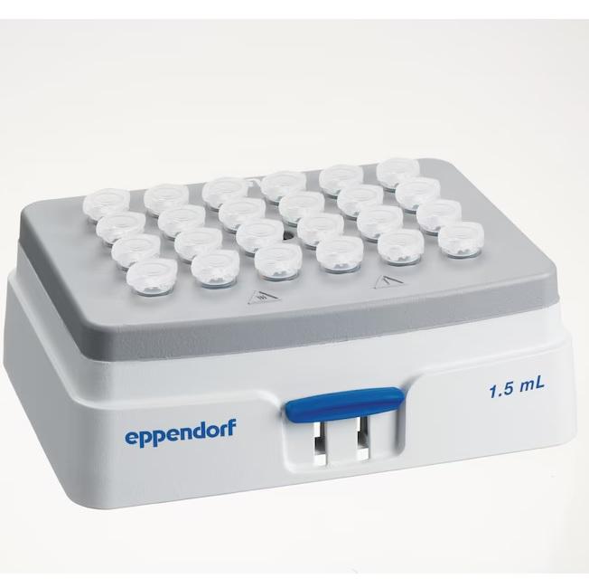 Eppendorf SmartBlock™ 1.5 mL, thermoblock for 24 reaction vessels 1.5 mL, incl. Transfer Rack 1.5/2.0 mL
