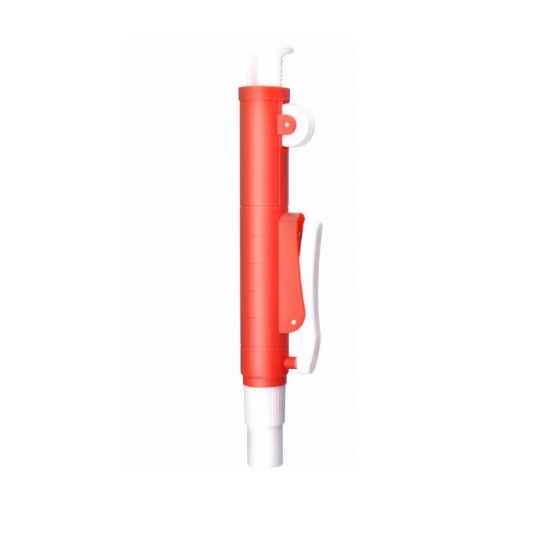 D-Lab™ Levo E Pipette Pump, 25 ml, Red