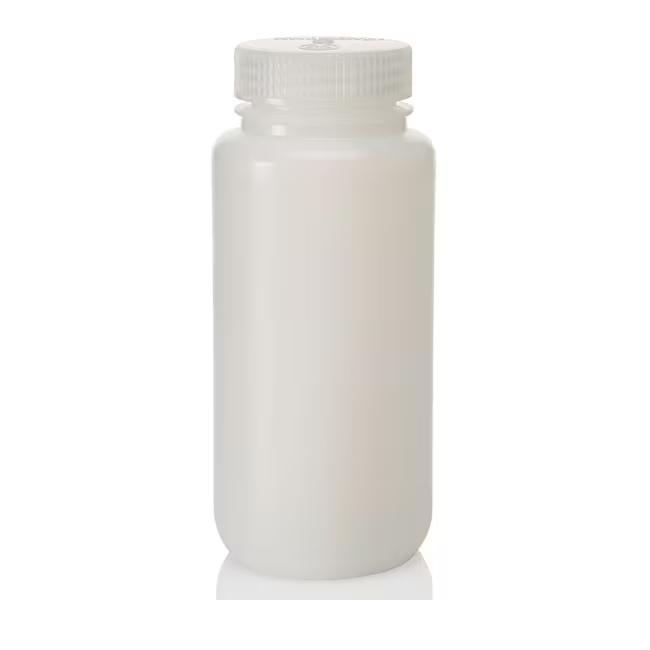 Nalgene™ Wide-Mouth Lab Quality HDPE Bottles, 500 mL, Case of 48