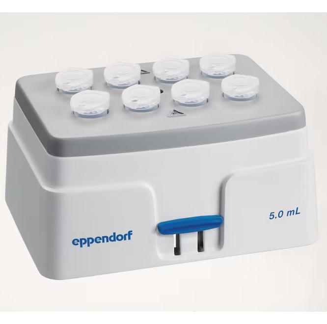 Eppendorf SmartBlock™ 5 mL, thermoblock for 8 Eppendorf Tubes® 5.0 mL, 8 × 5.0 mL reaction vessels