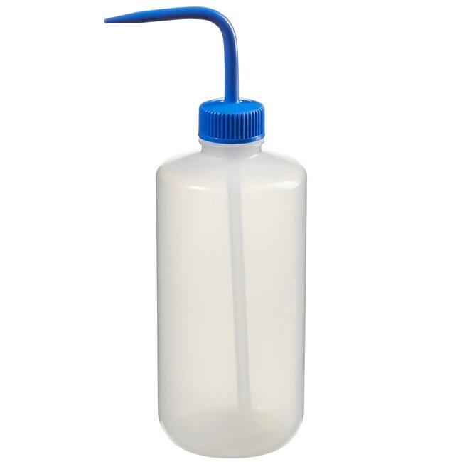 Nalgene™ Color-Coded LDPE Wash Bottles, 500 mL, Blue, Case of 24