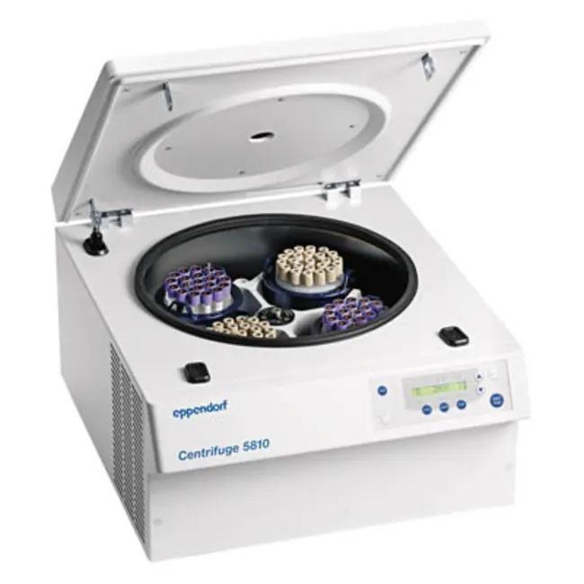 Eppendorf Centrifuge 5810, keypad, non-refrigerated, with Rotor S-4-104 incl. adapters for 15/50 mL