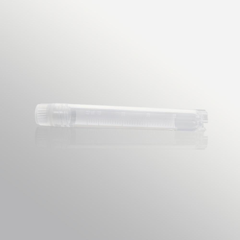 Biosharp 5.0mL Cryogenic Vial, Internal Thread, Sterile, Clear Cap, Clear Tube