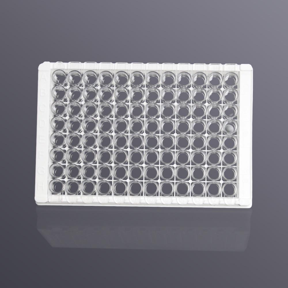 LabSelect 96-Well Assay Microplate, Detachable, Non-Sterile, Clear Tube