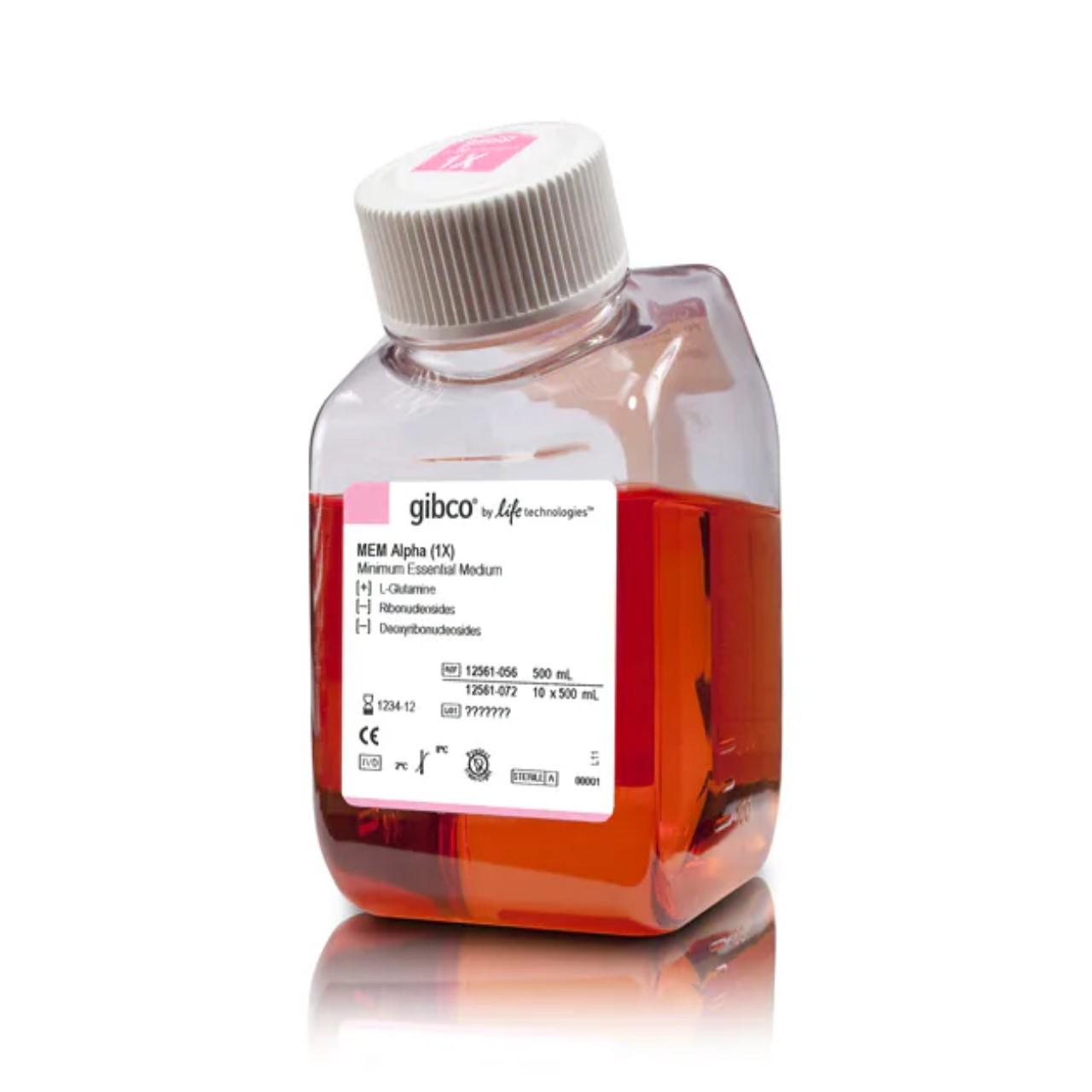 Gibco™ MEM α, no nucleosides, 500 mL