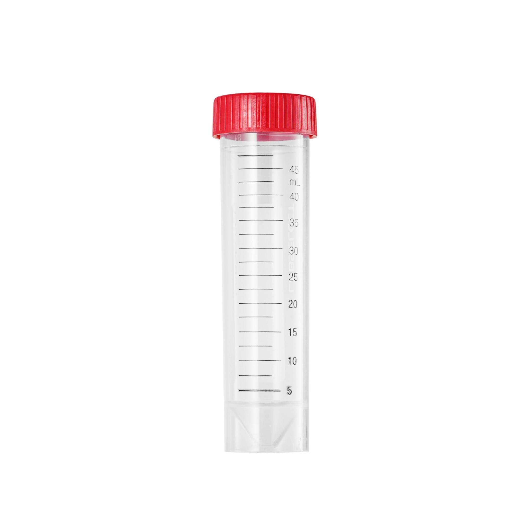 LabSelect 50mL Centrifuge Tube, Conical Bottom, Self-Standing, Screw-Cap