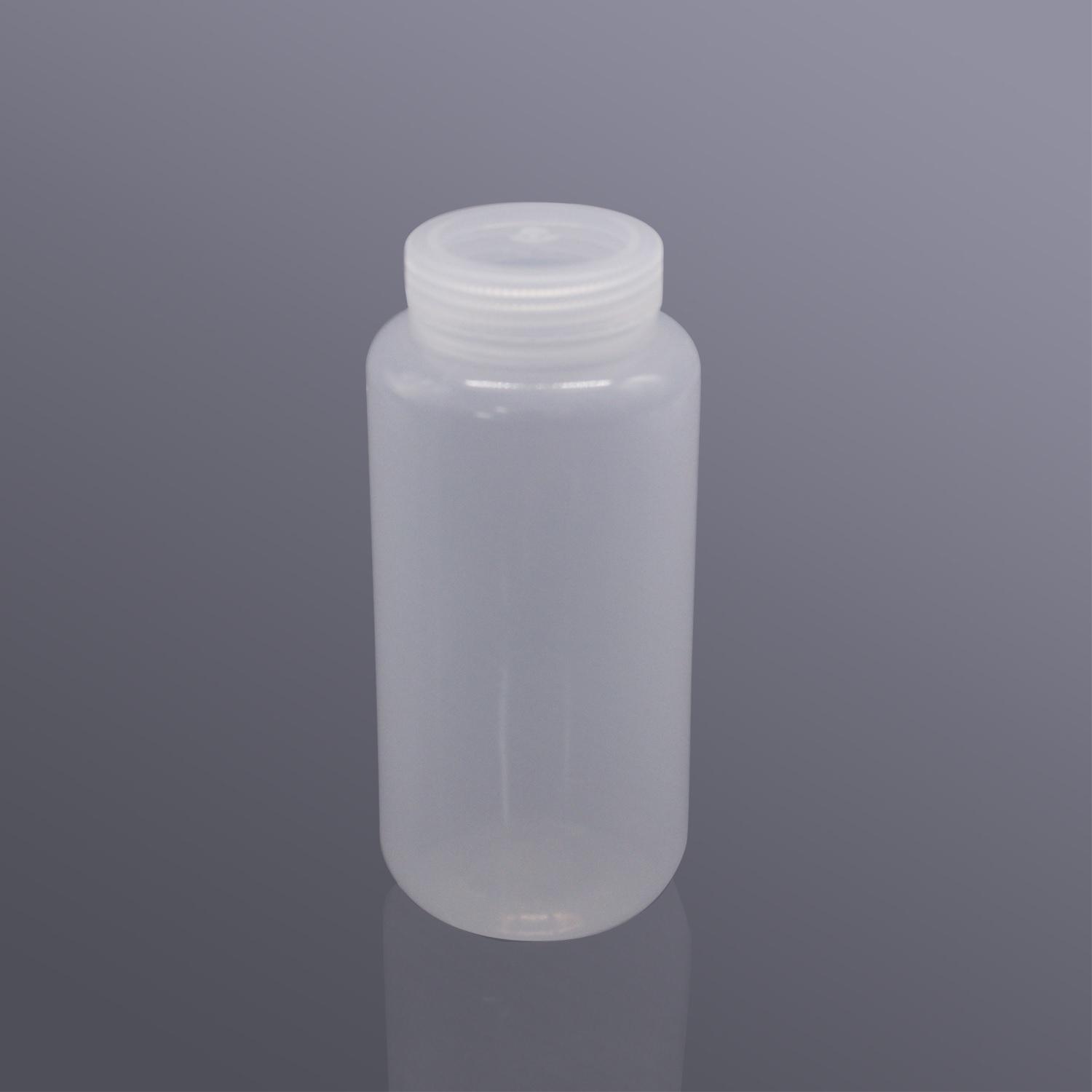 Biosharp 1,000mL Reagent Bottle, Wide Mouth, Polypropylene, Clear