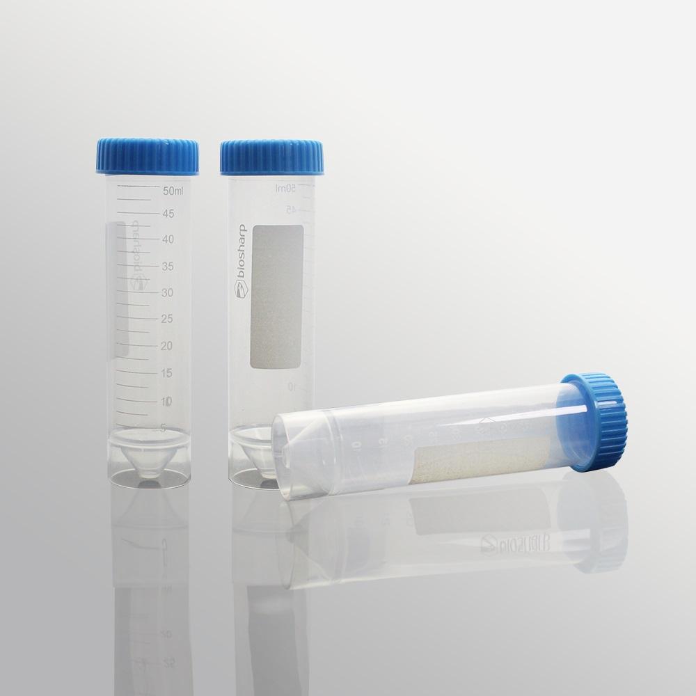 Biosharp 50mL Centrifuge Tube, Conical Bottom, Self-Standing, Screw-Cap