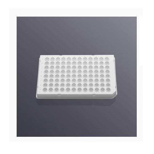 LabSelect 0.1mL 96 well PCR Plate, Semi-Skirted, White, DNase-/RNase-free