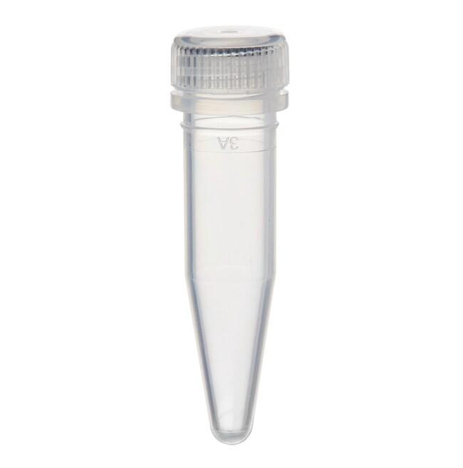 Thermo Scientific™ Screw Cap Micro Tubes,1.5ml,  NonKnurl, NonSkirted, Non-Sterile tube w/ unattached cap