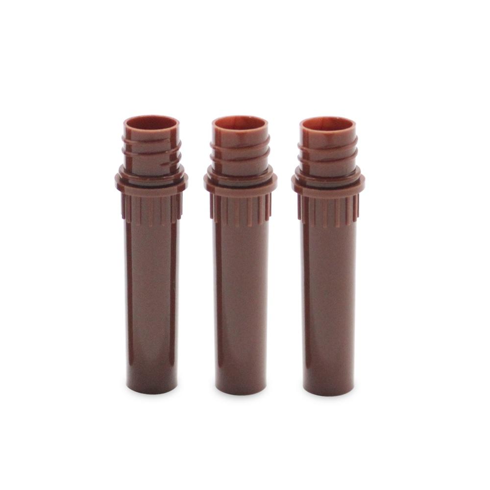 LabSelect 0.5mL Screw Cap Tube, Conical Bottom, Self-Standing Design, Amber