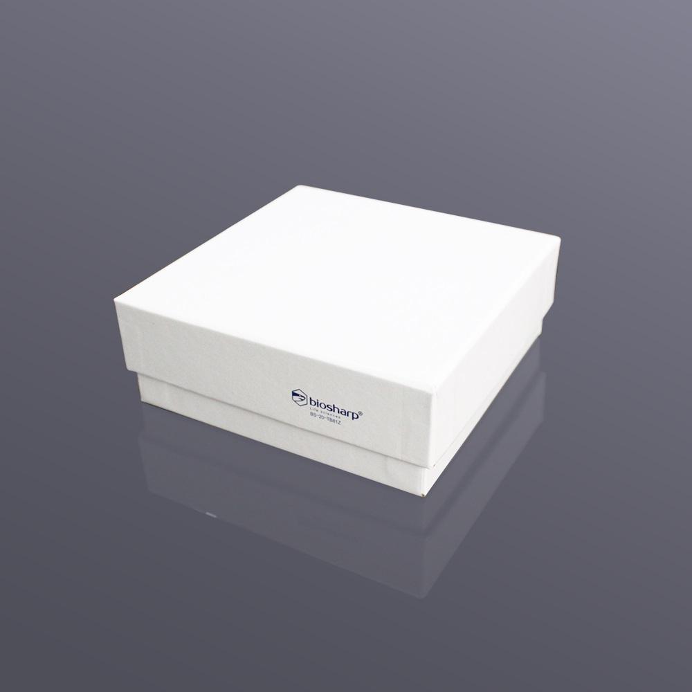 Biosharp 2mL Cardboard Cryogenic Vial Box, for 81 Vials