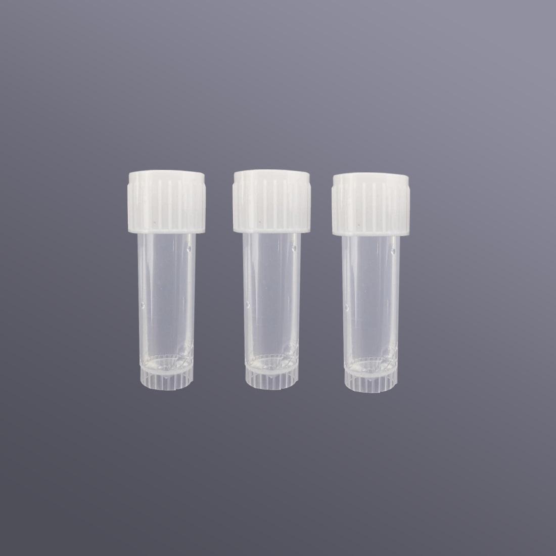 Biosharp 5mL Screw Cap Tube, Self-Standing, Sterile